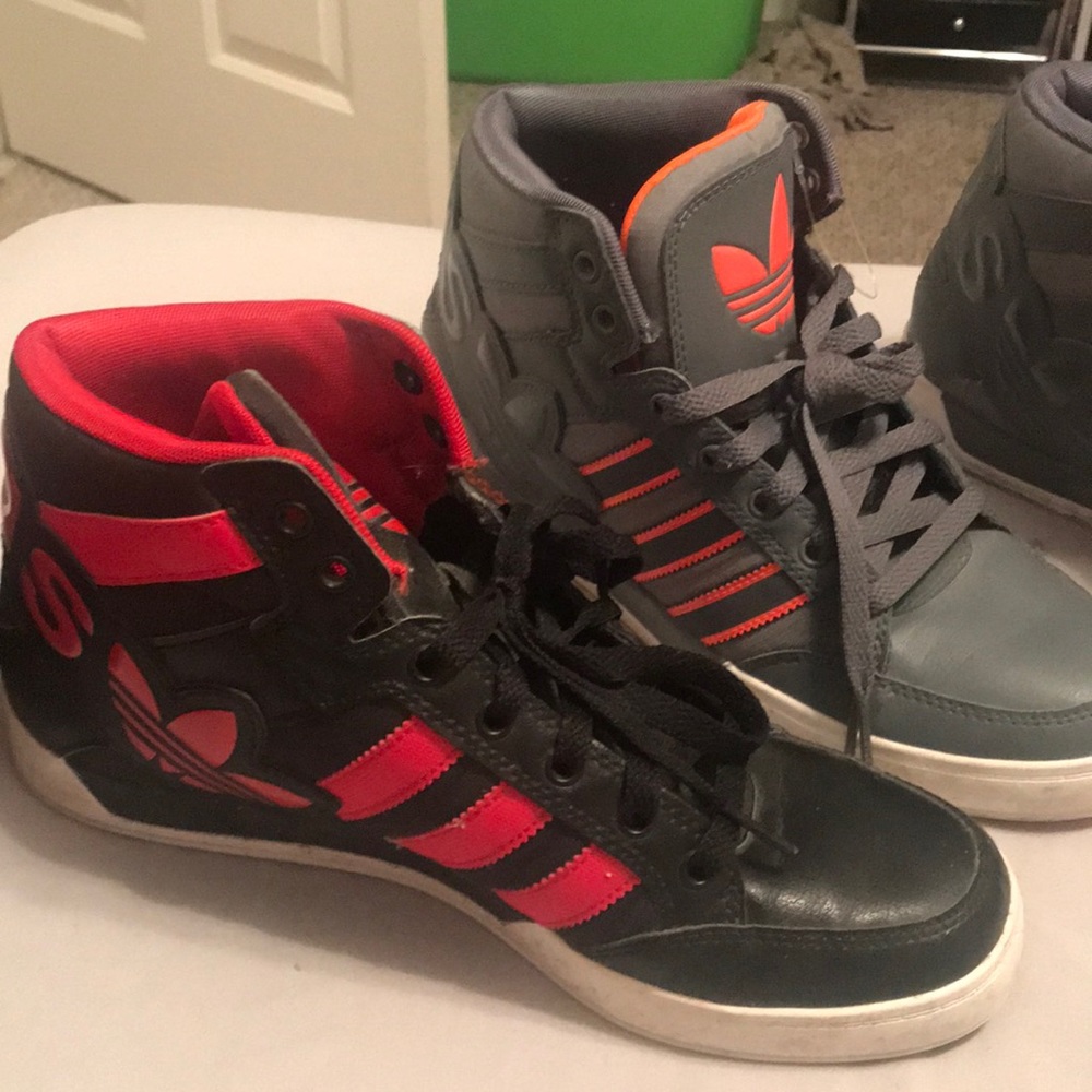 Adidas men’s high top leather size 7